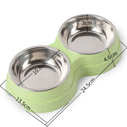 Stainless Steel Double Bowls
