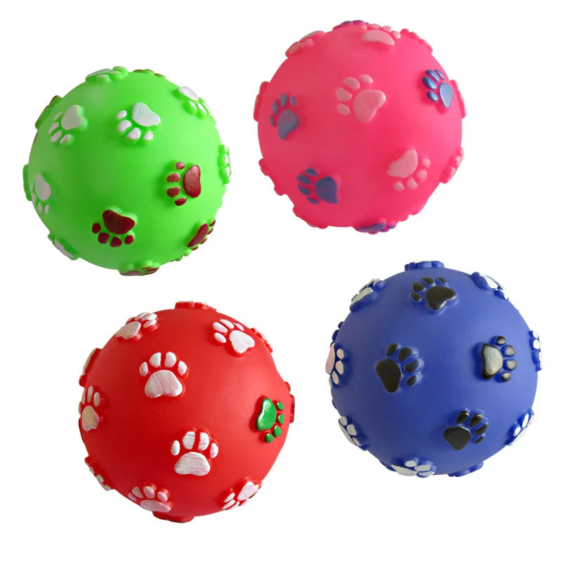 6cm Squeaky Rubber Ball