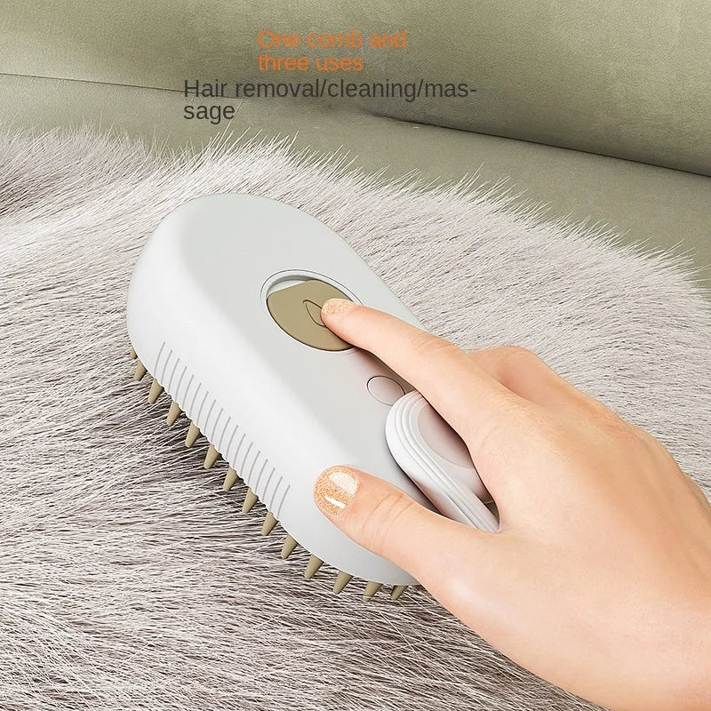 Electric Steam Grooming Brush