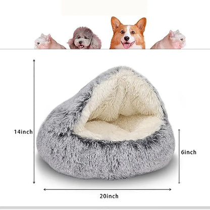 Round Warm Sleeping Bed