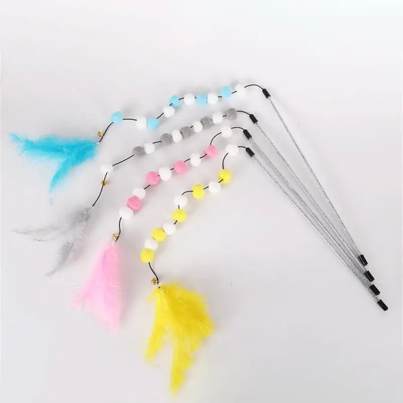 Feather Teaser Wand with Bell