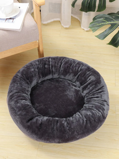 Ultra Soft and Washable Round Donut Bed