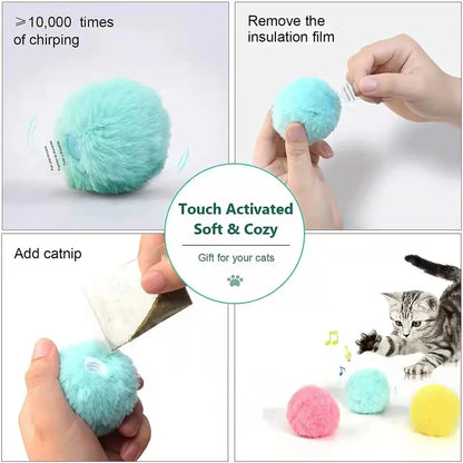 Interactive Catnip Ball