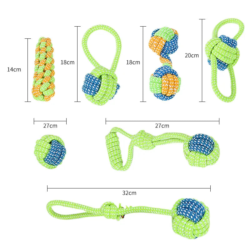 Cotton Rope Interactive Toys