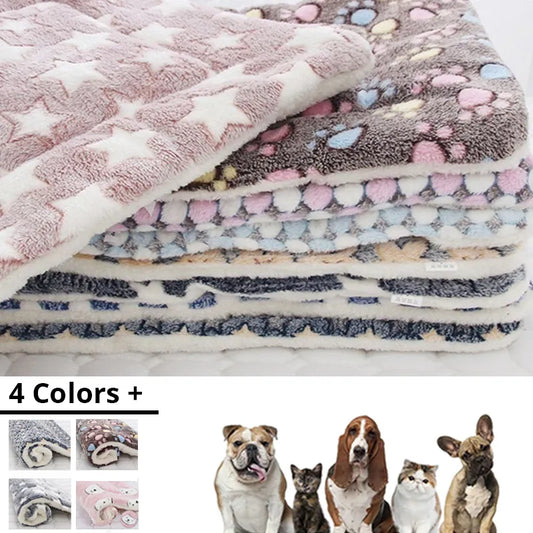 Soft Fleece Blanket Mat Warm and Washable