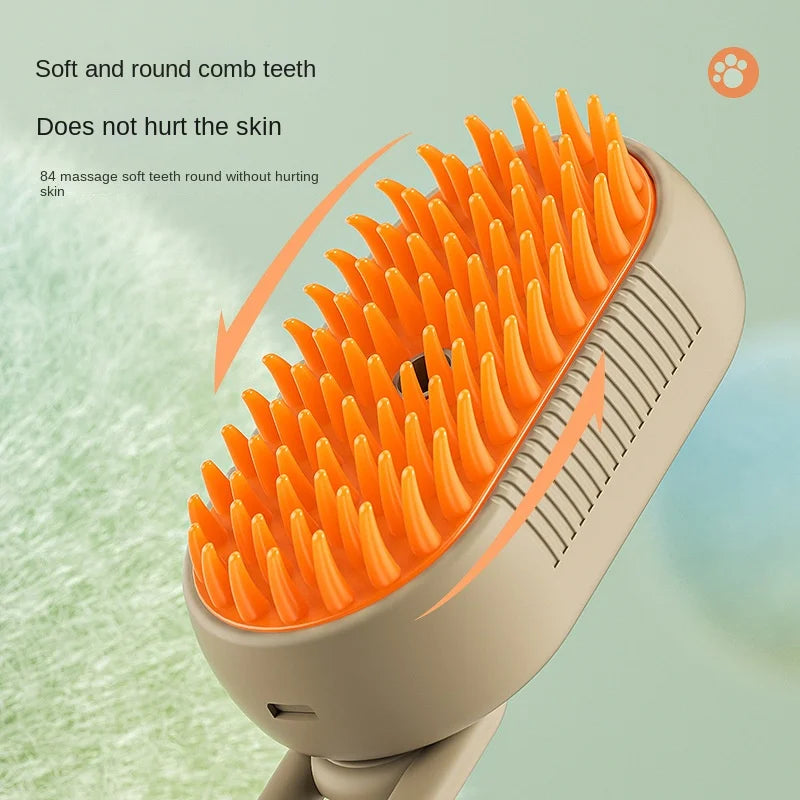 Electric Steam Grooming Brush