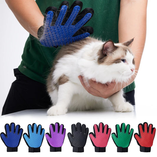 Hair Remover Massage Grooming Glove