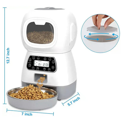 3.5L Smart Feeder with Timer and Auto Sensor Technology