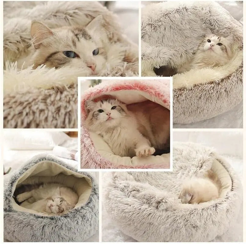 Round Warm Sleeping Bed