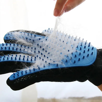 Hair Remover Massage Grooming Glove