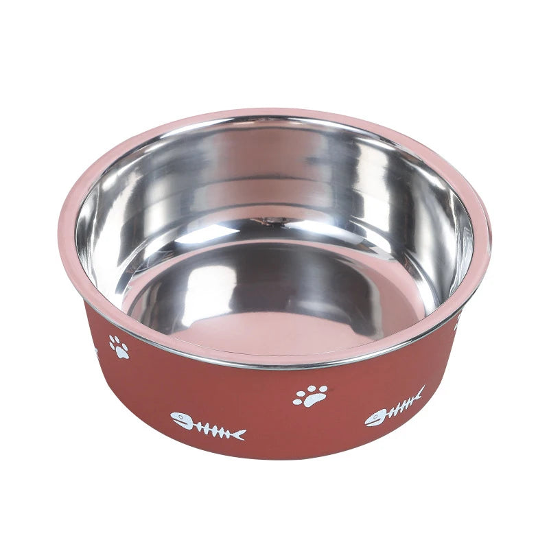 Non-slip Stainless Steel Feeding Bowl