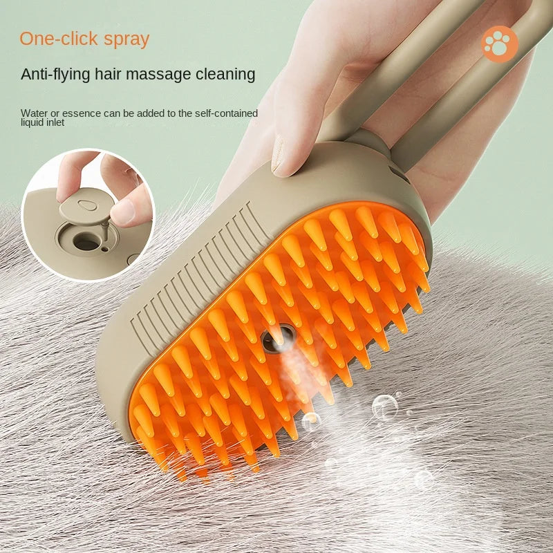 Electric Steam Grooming Brush